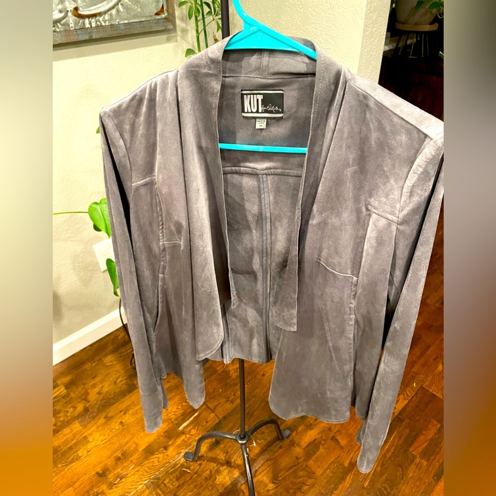 Cut from the Kloth suede jacket, size medium